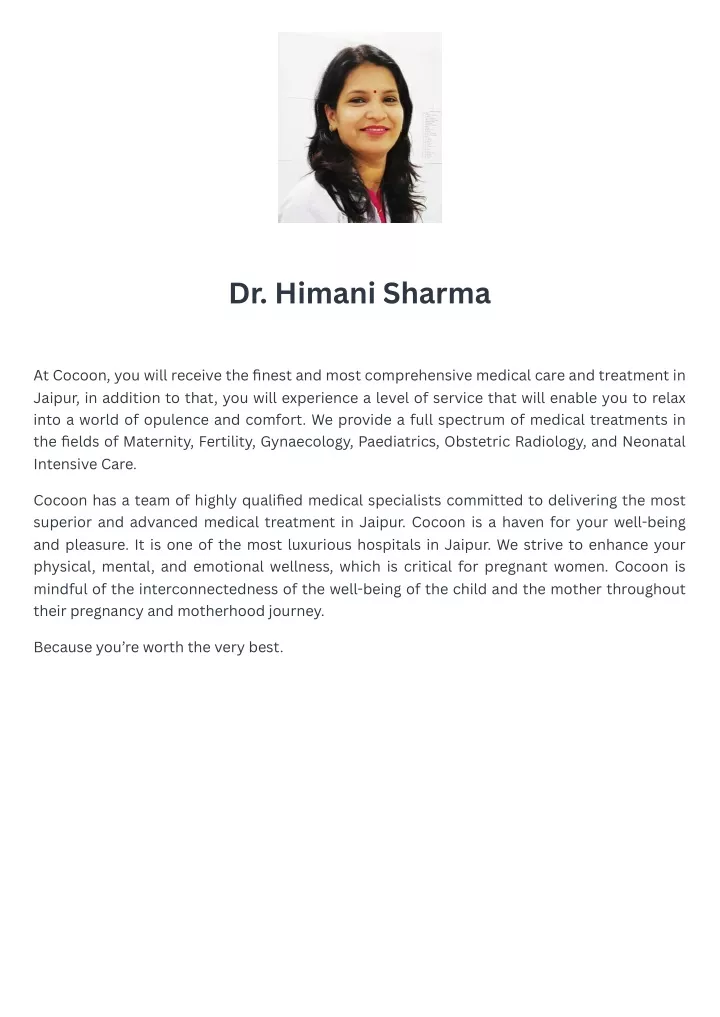 dr himani sharma