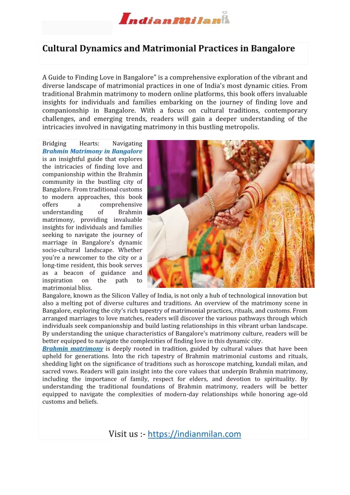 cultural dynamics and matrimonial practices