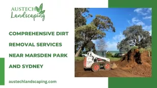 Comprehensive Dirt Removal Services Near Marsden Park and Sydney