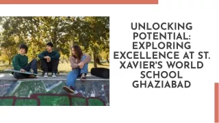 Empowering Education: Unveiling the Best CBSE Schools in Ghaziabad