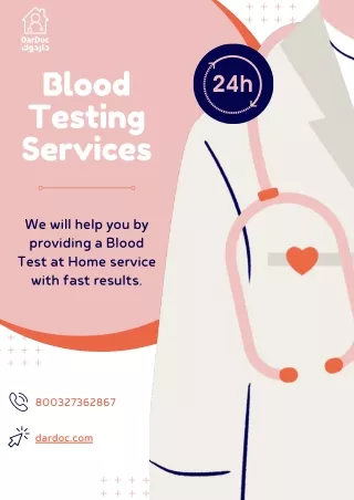Blood Test at Home in Dubai and Abu Dhabi
