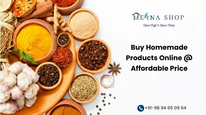 buy homemade products online @ affordable price