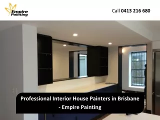 Professional Interior House Painters in Brisbane - Empire Painting