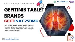 Buy Gefitinib 250mg Geftinat Tablet Online Price Wholesale Philippines Thailand Malaysia