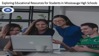 Exploring Educational Resources for Students in Mississauga High Schools