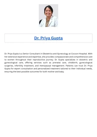 dr priya gupta