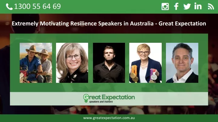 extremely motivating resilience speakers in australia great expectation