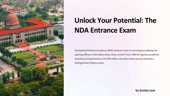 unlock your potential the nda entrance exam