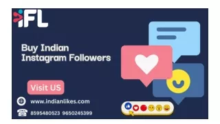 Buy Indian Instagram Followers - IndianLikes