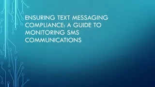 ensuring text messaging compliance a guide