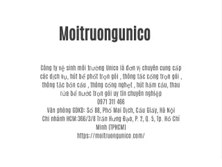 Moitruongunico