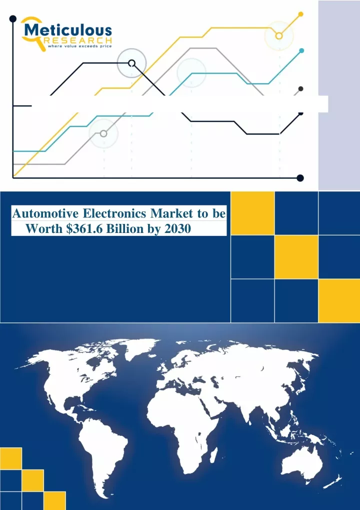 automotive electronics market to be worth