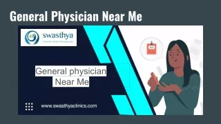 Expert Care Near You Dr. Rahul at SwasthyaClinics - Your Trusted General Physician Nearby