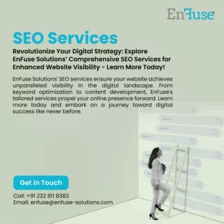 Explore EnFuse Solutions’ SEO Services for Enhanced Website Visibility!