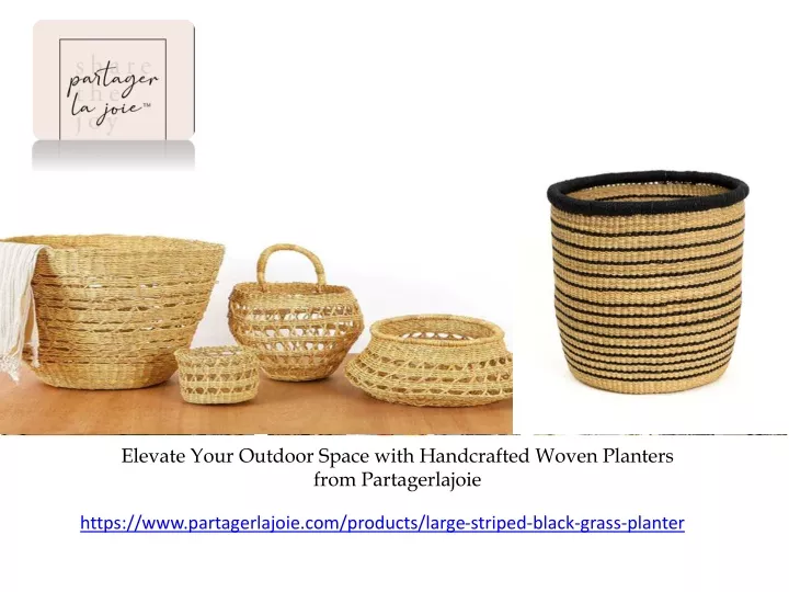 elevate your outdoor space with handcrafted woven