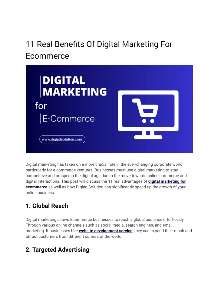 11 real benefits of digital marketing