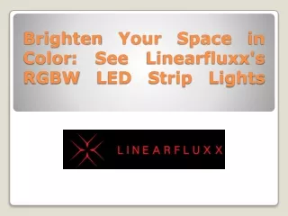 Light Up Your Outdoors with Linearfluxx: The Best Outdoor LED Strip Lights