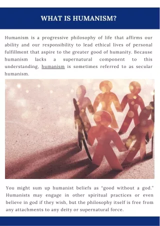 What is Humanism