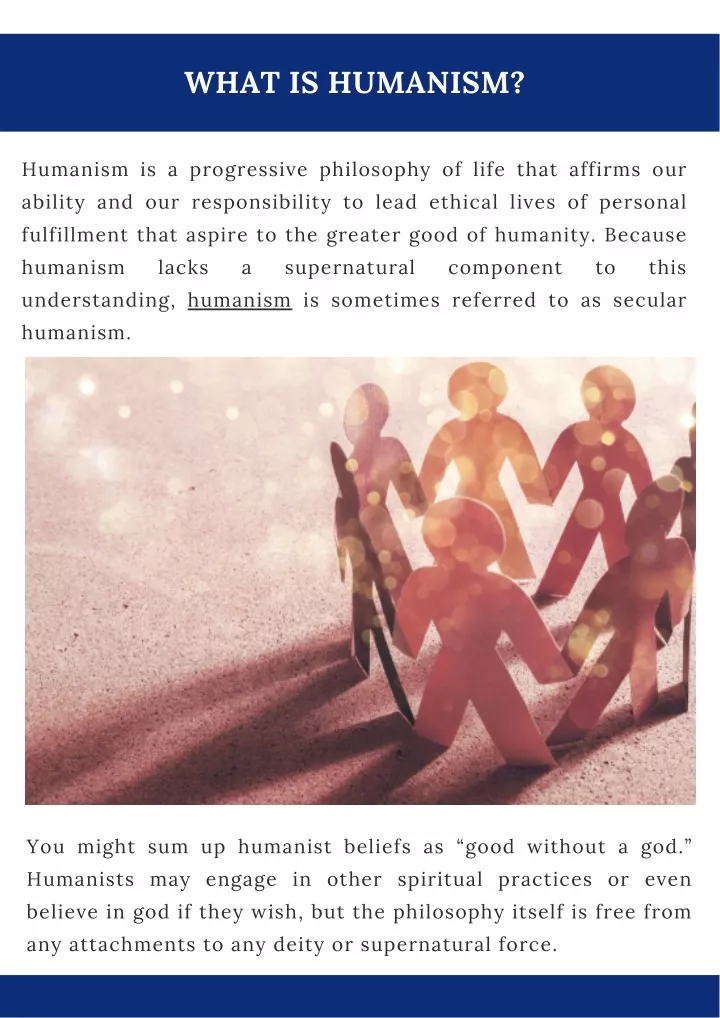what is humanism