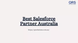 best salesforce partner australia