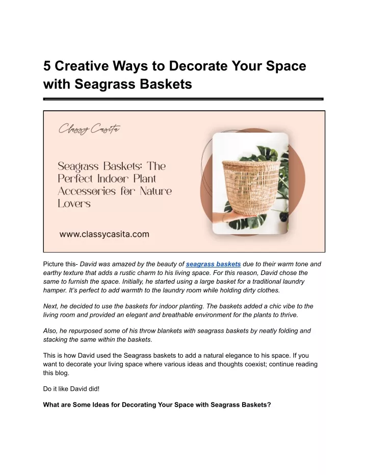 5 creative ways to decorate your space with