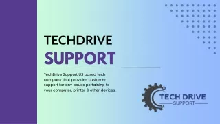 Remote Support Customer Client provided by Techdrive Support