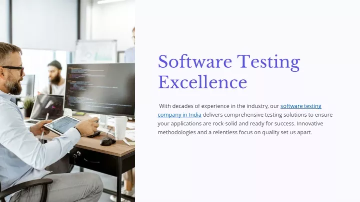 software testing excellence