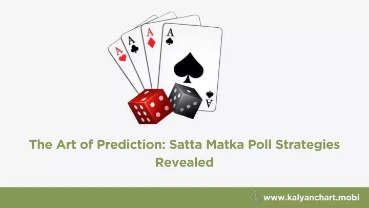 the art of prediction satta matka poll strategies