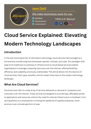 Cloud computing services, Cloud computing service in chennai, Cloud computing se