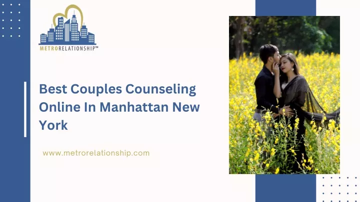 best couples counseling online in manhattan