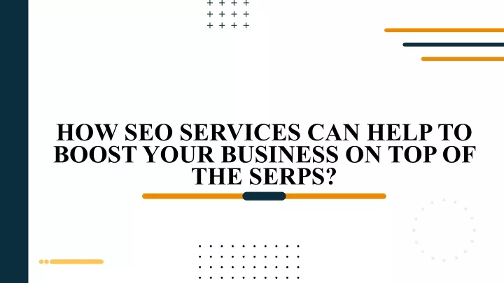 how seo services can help to boost your business