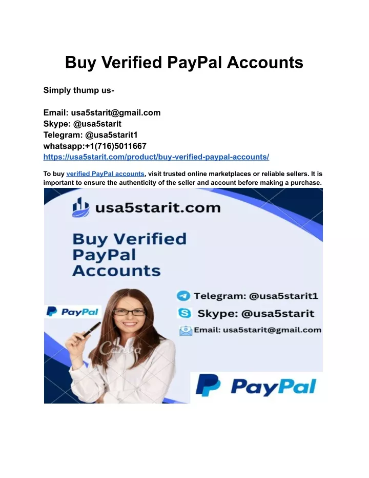 buy verified paypal accounts