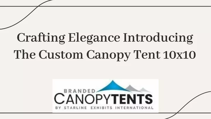 crafting elegance introducing the custom canopy