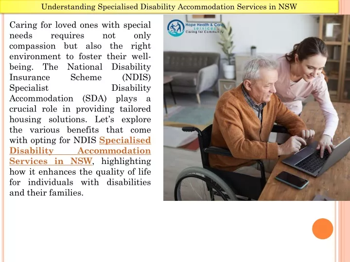 understanding specialised disability