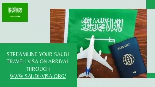 Get Visa On Arrival for from the USA Saudi Arabia with VOA for US Citizens Saudi Arabia VOA