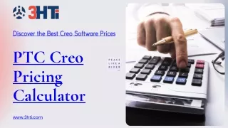 Get Instant Creo Software Pricing with our PTC Creo Price Calculator