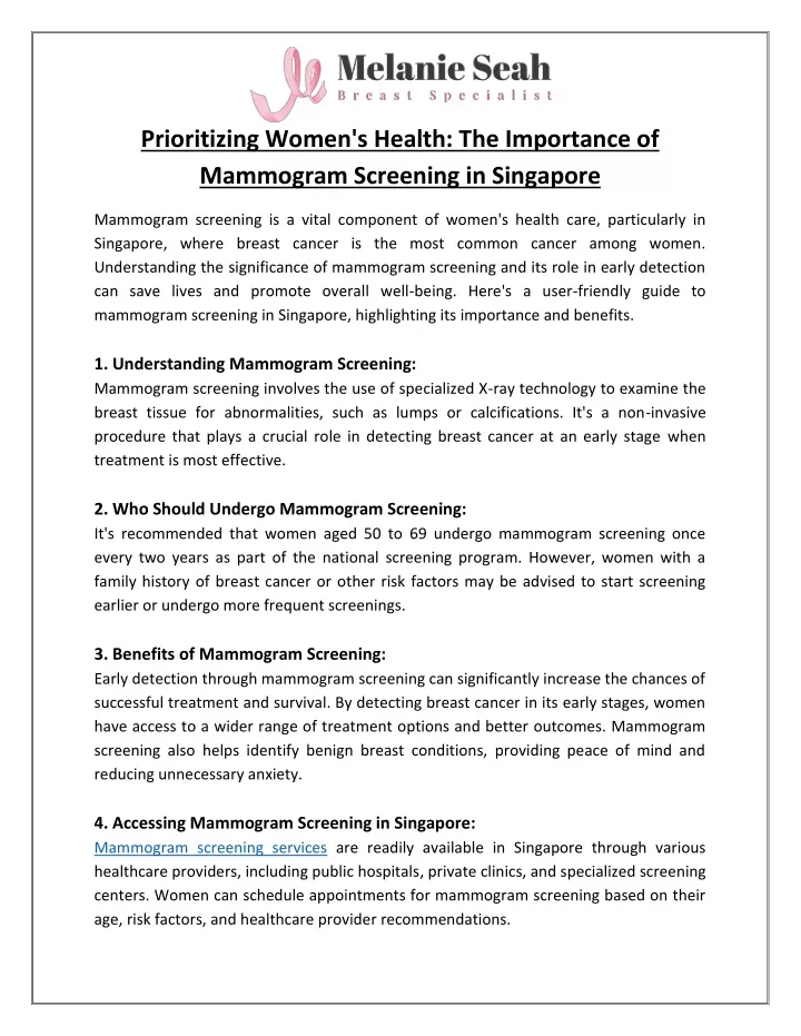 prioritizing women s health the importance