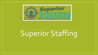 New Jersey Staffing Agency | Superiorstaffings.com