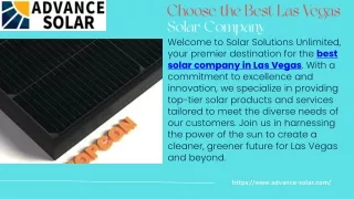 Shine Brighter with Las Vegas' Top Solar Company