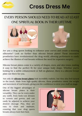 The Ultimate Guide to Silicone Breast Plates for Drag Queen Breasts