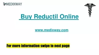 Buy Reductil Online