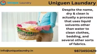 Laundry Services In Greater Kailash