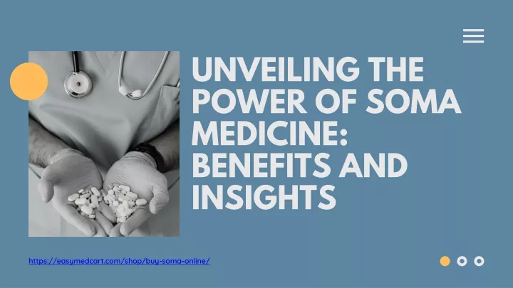 unveiling the power of soma medicine benefits