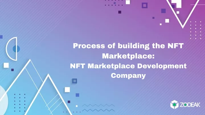 process of building the nft marketplace