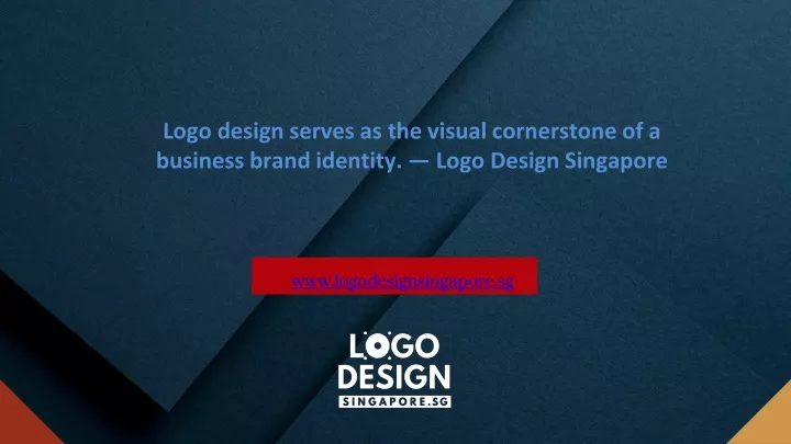 logo design serves as the visual cornerstone