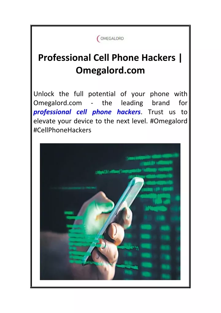 professional cell phone hackers omegalord com