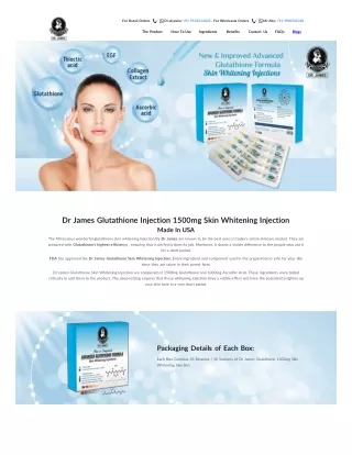 Buy Skin Whitening Injection