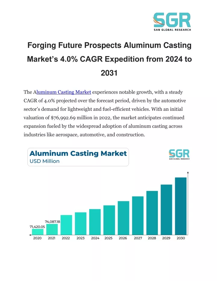 forging future prospects aluminum casting