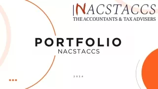 26th Business Presentation For NACSTACCS