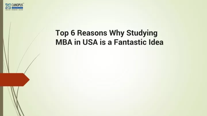 top 6 reasons why studying